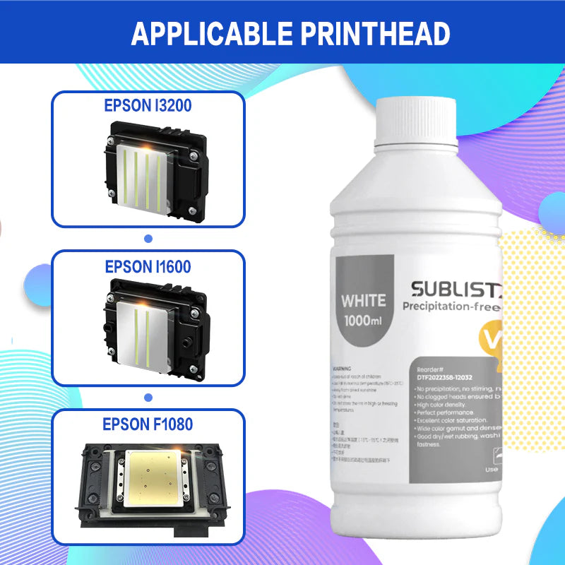 DTF Pro White Ink 1 Liter