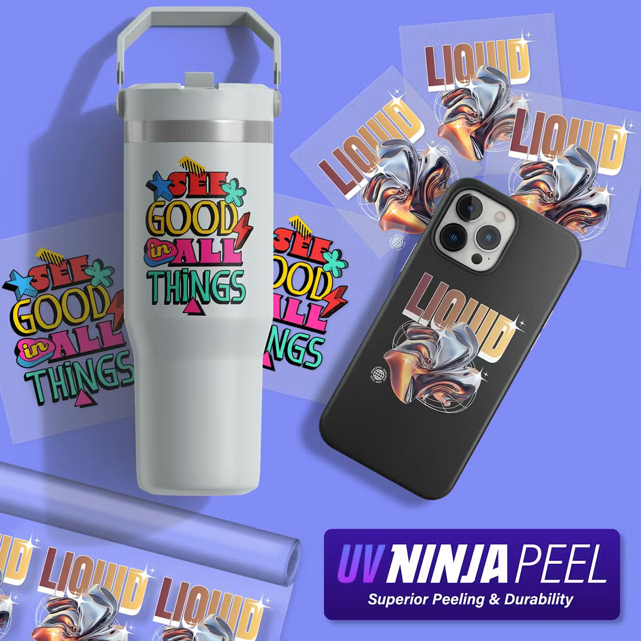 UV DTF Sheets By Size